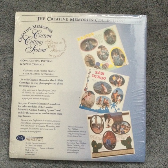 Creative Memories Oval Cutting Templates - Picture 1 of 2